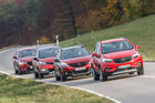 Mazda CX-3 Skyactiv-D 105, Opel Mokka X 1.6 CDTI, Peugeot 2008 BlueHDi 120, Renault Captur dCi 110 Mazda CX-3 Skyactiv-D 105, Opel Mokka X 1.6 CDTI, Peugeot 2008 BlueHDi 120, Renault Captur dCi 110